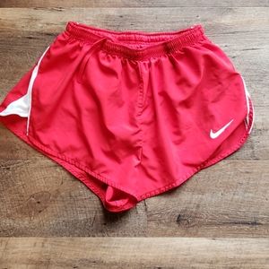 Nike split running shorts